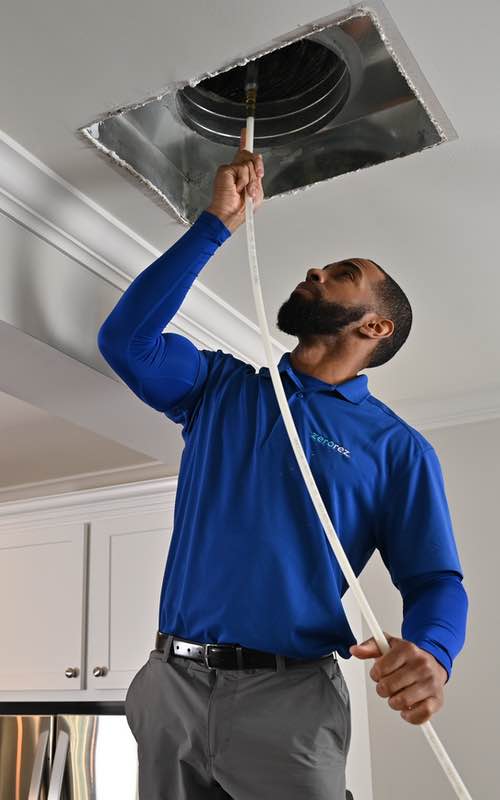 Professional air duct cleaning near me at Zerorez.